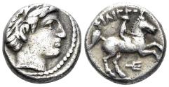 Ancient Coins - Macedonian Kingdom. Philip III, Arrhidaios-Kassander. 323/2-315 B.C. AR 1/5 Tetradrachm (2.59g, 12mm). Amphipolis mint. Le Rider pl. 46, 20-1