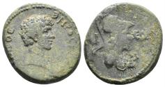 Ancient Coins - Troas, Ilium. Marcus Aurelius, as Caesar. 139-161 AD. AE 21.5mm (6.52 gm). Struck 139-146 AD. RPC IV.2 80 (temporary)