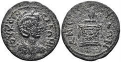 Ancient Coins - Karia, Antiocheia. Salonina, Augusta, 254-268 AD. AE 26mm (8.41g). SNG von Aulock 2432 var.