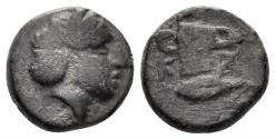 Ancient Coins - Thracian Kingdom. Kersebleptes. Circa 359-340 BC. AE 12mm (2.05g). Kypsela mint(?). SNG Copenhagen 1070-1