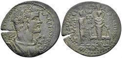 Ancient Coins - Phrygia, Hierapolis. Valerian I. 253-260 AD. AE 34mm (14.13g). Homonoia issue with Ephesos. RPC X - (ID 63136)