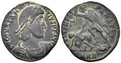 Ancient Coins - Constantius II. 337-361 AD. AE Centenionalis (5.01g, 22.5mm). Cyzicus mint. Struck 351-4 AD. RIC 92