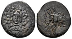 Ancient Coins - Paphlagonia, Amastris. Time of Mithradates VI. Circa 90-85 BC. AE 21mm (8.14g). SNG BMC Black Sea 1316