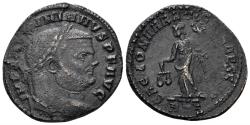 Ancient Coins - Maximianus Herculius. First reign, 286-305 AD. AE Follis (8.88g, 28mm). Rome mint. Struck 305/6 AD. RIC 111b