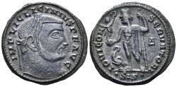Ancient Coins - Licinius I. 308-324 AD. AE Follis (3.17g, 22mm). Siscia mint. Struck 315/6 AD. RIC 17