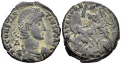 Ancient Coins - Constantius II. 351-354 AD. AE Centenionalis (5.73g, 22mm). Cyzicus mint. Struck 351-4 AD. RIC 98