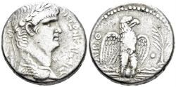 Ancient Coins - Seleucis and Pieria, Antioch. Nero. 54-68 AD. AR Tetradrachm (13.88g, 24mm). Dated RY 9 and Year 111 of the Caesarean Era (62/3 AD). RPC I 4185