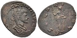 Ancient Coins - Quintillus. 270 AD. AE Antoninianus (2.38g, 22mm). Rome miont. Struck end of 270 AD. RIC 31