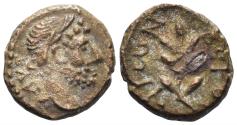 Ancient Coins - Cyrrhestica. Beroea. Hadrian, 117-138. AE 12mm (1.69g). RPC III 3436