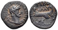 Ancient Coins - Galilee, Tiberias. Hadrian. 117-138 AD. AE 14mm (2.24g). Dated CY 101 (119/20 AD). RPC III 3935