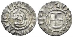 World Coins - Kingdom of Cilician Armenia. Hetoum II. 1289-1293, 1295-1296 & 1301-1303/5. AR Denier (0.62g, 13mm). AC type 394