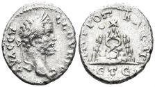 Ancient Coins - Cappadocia, Caesarea. Septimius Severus. 193-211 AD. AR Drachm (2.93g, 18mm). Dated RY 5 (196/7 AD). Sydenham, Caesarea 395