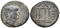 Ancient Coins - Lydia, Sardeis. Vespasian. 69-79 AD. AE 18mm (3.89g). RPC II 1308