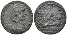Ancient Coins - Ionia, Metropolis. Salonina, Augusta. 254-268 AD. AE 24.5mm (6.81g). SNG Tubingen 2986