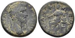 Ancient Coins - Lydia, Tabala. Lucius Verus. 161-169 AD. AE 22mm (8.00g). SNG Copenhagen 566