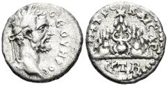 Ancient Coins - Cappadocia, Caesarea. Septimius Severus. 193-211 AD. AR Drachm (2.98g, 17mm). Dated RY 2 (193/4 AD). Sydenham 388