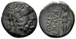 Ancient Coins - Phrygia, Apameia. After 133 BC. AE 20mm (7.02 gm). Kankaros (Eglogistes) magistrate. SNG Tübingen 3971