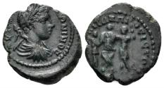 Ancient Coins - Moesia Inferior, Nicopolis ad Istrum. Elagabalus. 218-222 AD. AE Assarion (2.92 gm, 18mm). Hristova-Jekov 8.26.47.7