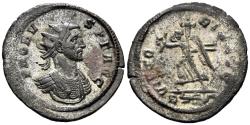 Ancient Coins - Probus. 276-282 AD. AE Silvered Antoninianus (3.86g, 23mm). Roma mint. Struck 281 AD. RIC 215