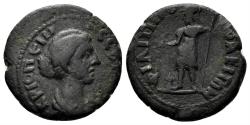 Ancient Coins - Thrace, Philippopolis. Crispina, Augusta. 178-182 AD. AE Assarion (3.87gm, 18mm). RPC IV.1 online 7627