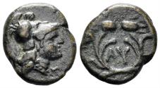 Ancient Coins - Thrace, Lysimacheia. Circa 309-220 BC. AE 11mm (1.07g). SNG Copenhagen 921