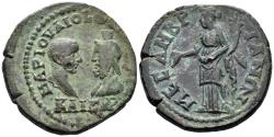 Ancient Coins - Thrace, Mesembria. Philip II. 247-249 AD. AE Tetrassarion (12.35g, 27mm). Varbanov 4297