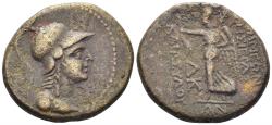 Ancient Coins - Seleucis and Pieria. Apameia. 1st century BC. Roman Republic. AE 23mm (8.02g). Dated CY 24 (43/2 BC). RPC I 4333