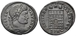 Ancient Coins - Constantine I 'the Great'. 307-337 AD. AE Follis (3.25g, 19.5mm). Treveri mint. Struck 325/6 AD. RIC 475