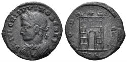 Ancient Coins - Crispus, Caesar. 316-326 AD. AE Follis (2.75g, 19mm). Lugdunum mint. Struck 324 AD. RIC 226
