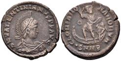 Ancient Coins - Valentinian II. 375-392 AD. AE2 (5.35g, 25mm). Nicomedia mint. Struck 379 AD. RIC 2b.4
