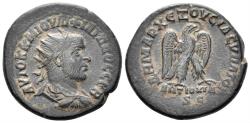 Ancient Coins - Seleucis and Pieria, Antioch. Philip I. 244-249 AD. AR Tetradrachm (11.63g, 26.5mm). Struck 247 AD. Prieur 374