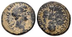 Ancient Coins - Cappadocia, Tyana. Hadrian. 117-138 AD. AE 17.5mm (4.84 gm). Dated RY 21 (136/7 AD). RPC III 2959A