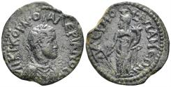 Ancient Coins - Phrygia, Apameia. Valerian II, Caesar, 256-258 AD. AE 23mm (4.88g). Pa. Hermos, magistrate. SNG Copenhagen 222