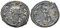 Ancient Coins - Gallienus. 253-268 AD. AE Antoninianus (4.22g, 22mm). Rome mint. Struck 267 AD. RIC 612