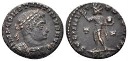 Ancient Coins - Constantine I 'the Great'. 307-337 AD. AE Follis (3.28g, 18mm). Lugdunum mint. Struck 314/5 AD. RIC 17