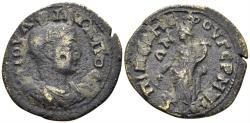 Ancient Coins - Mysia, Germe. Philip II, as Caesar. 244-247 AD. AE 26mm (5.45g). Gaius Iulius Perperus Rufinianus. RPC VIII online ID 20167