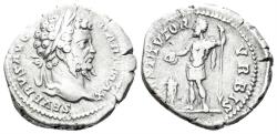 Ancient Coins - Septimius Severus. 193-211 AD. AR Denarius (3.12 gm, 19mm). Rome mint. Struck 200/1 AD. RIC 167