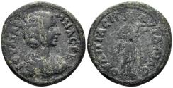 Ancient Coins - Thrace, Pautalia. Julia Domna, Augusta. 193-217 AD. AE Diassarion (6.82g. 22mm). Varbanov 4891