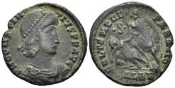 Ancient Coins - Constantius II. 337-361 AD. AE Centenionalis (4.11g, 22mm). Alexandria mint. Struck 350-5 AD. RIC 78