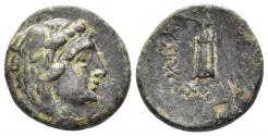 Ancient Coins - Thrace, Lysimacheia. Circa 309-220 BC. AE 17mm (3.35g). SNG Copenhagen 914