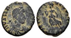 Ancient Coins - Valens. 364-378 AD. AE3 (2.64g, 15mm). Alexandria mint. Struck 367-75 AD. RIC 3b