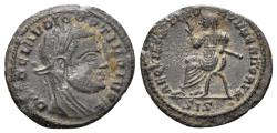 Ancient Coins - Divus Claudius Gothicus. Died AD 270. AE Fractional Follis (1.56g, 17mm). Siscia mint. Struck 317/8 AD. RIC 43