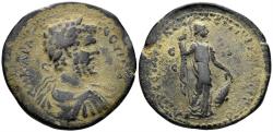 Ancient Coins - Pontos, Amaseia. Septimius Severus. 193-211 AD. AE 31mm (16.41g). Dated CY 208 (208/9 AD). Apparently unpublished