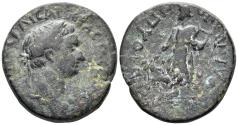 Ancient Coins - Lydia, Tralles. Domitian. 81-96 AD. AE 24mm (9.41g). RPC II 1096