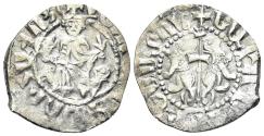 World Coins - Kingdom of Cilician Armenia. Levon I. 1199-1219. AR Tram (2.81g, 23mm). Sis mint. AC 286