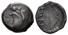 Ancient Coins - Cimmerian Bosporos, Pantikapaion. Circa 304/3-250 BC. AE 14mm (2.13 gm). SNG Stancomb 562