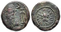 Ancient Coins - Elymais. Orodes II. Early 2nd Century AD. AE Drachm (4.15g, 15mm). Van’t Haaff Type Type 13.1