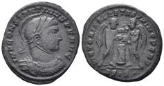 Ancient Coins - Constantine I ‘the Great’. 307-337 AD. AE Follis (2.62g, 20.5mm). Siscia mint. Struck 319 AD. RIC 59