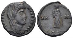 2冊セット　Caesar & Tacitus Severus II AE Follis, Very Fine, Scarce, Ticinium, 305/306 C.E.