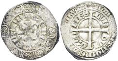 World Coins - Low Countries, Flanders. Lodewijk II van Male. 1346-1384. AR Groot (3.54g, 27mm). Gand (Ghent) mint. Struck 1340-3. De Mey, Flanders 206